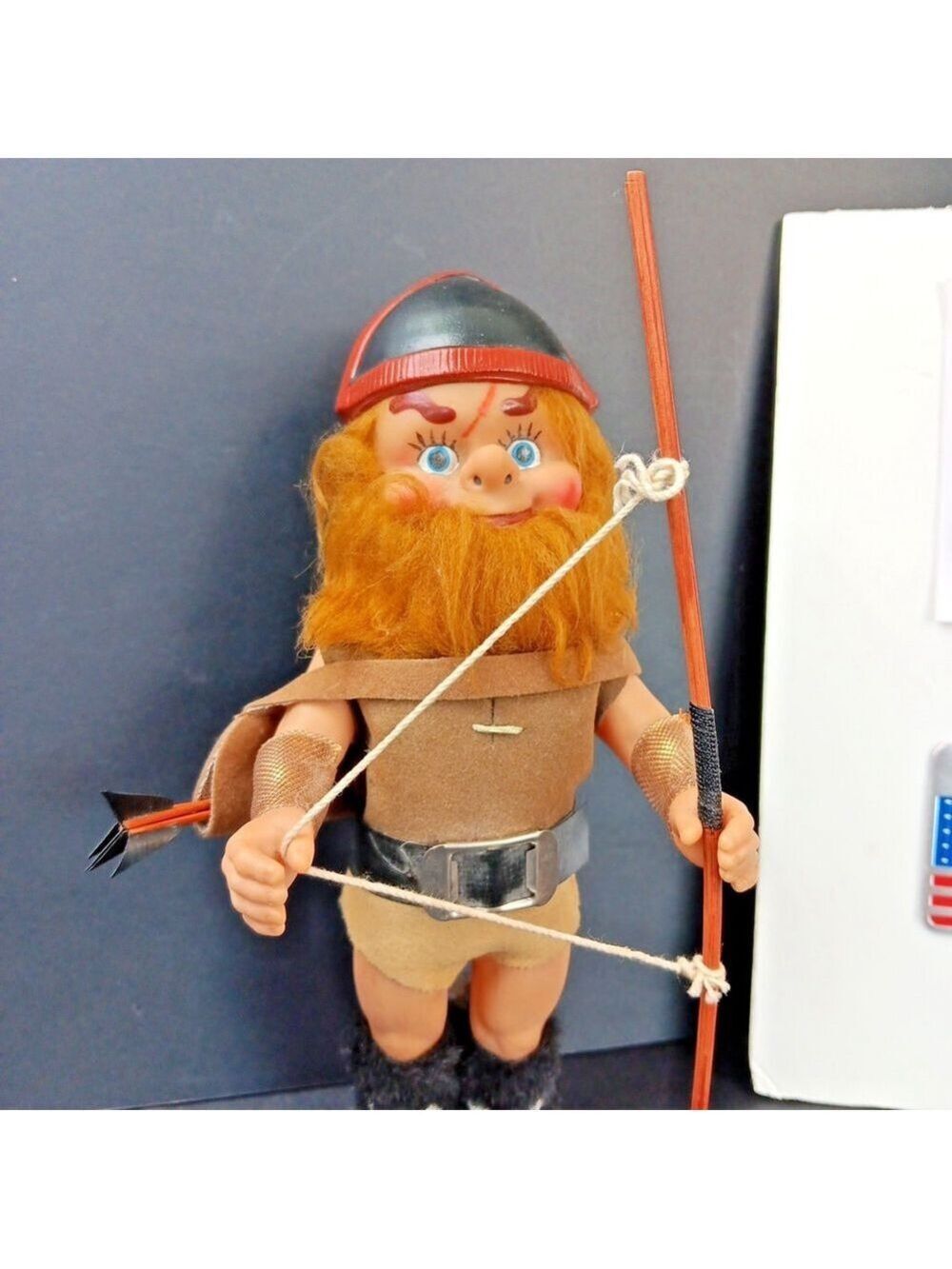 Vintage Jestia Japan Viking Elf Collectible Doll Rare Vintage Arrows #331 RARE!